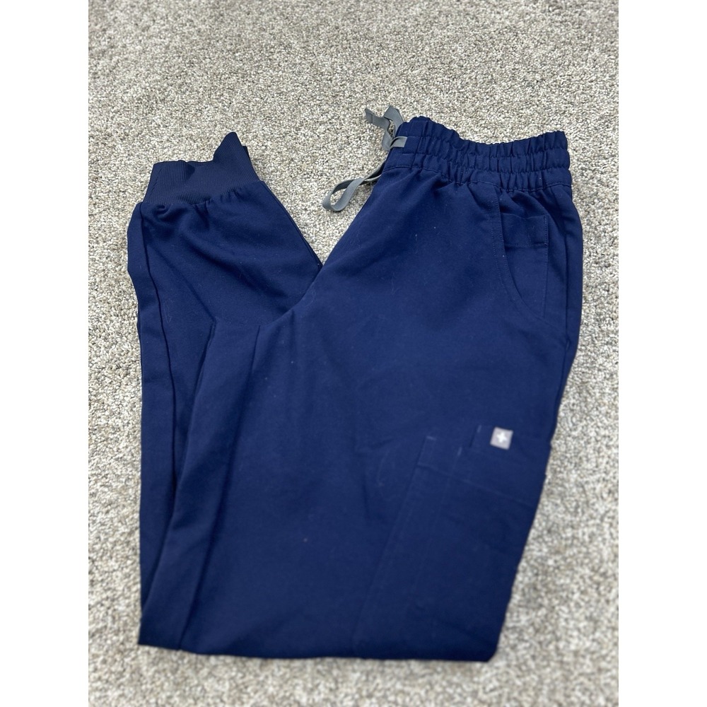 Figs Women's Uman Relaxed Jogger Scrub Pant, Style# 1001101, Size XS Navy #0030